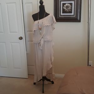 Beige Skirt and matching Top